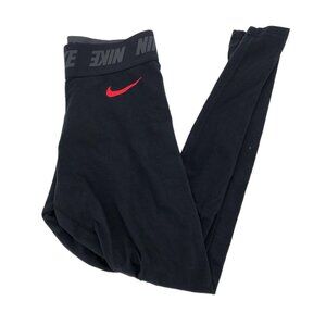 Nike Black Red Athletic Leggings | Trail Blazer